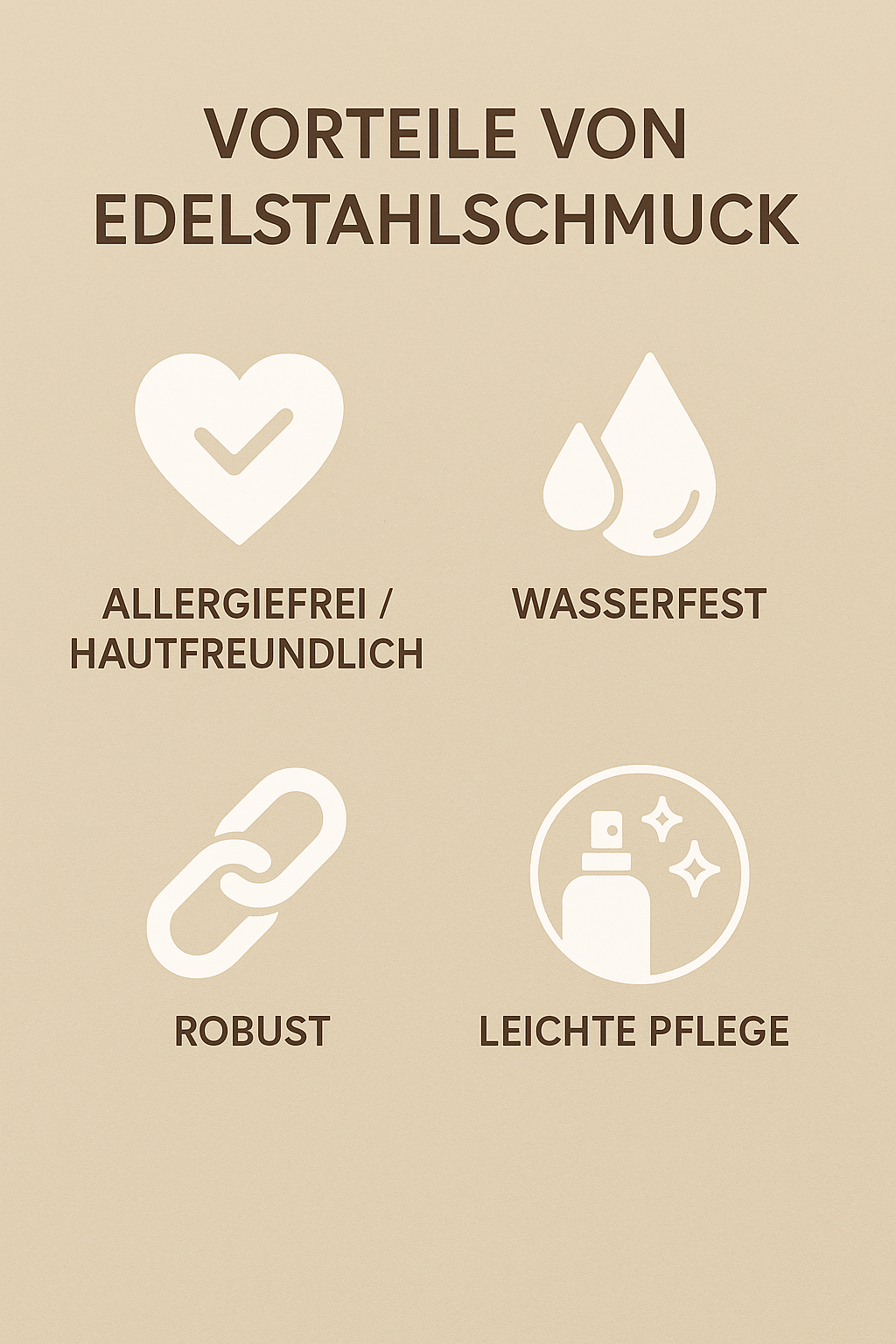 Kleeblatt Armband, schwarz