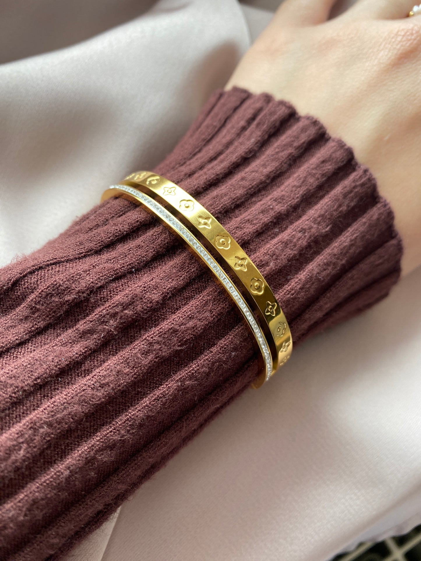 Lucky Star- doppelreihiges Armreif