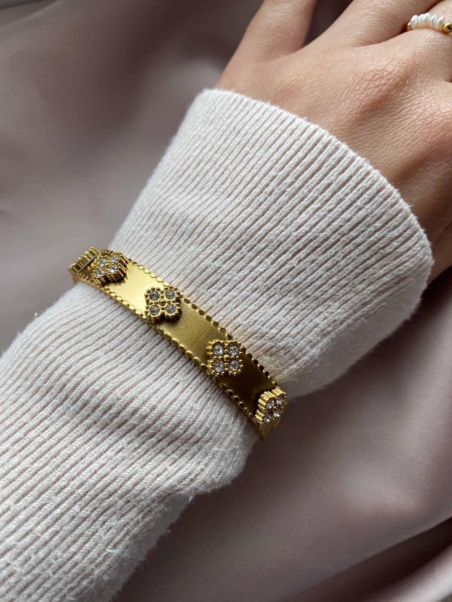 LuckyLeaf Shine- Armband