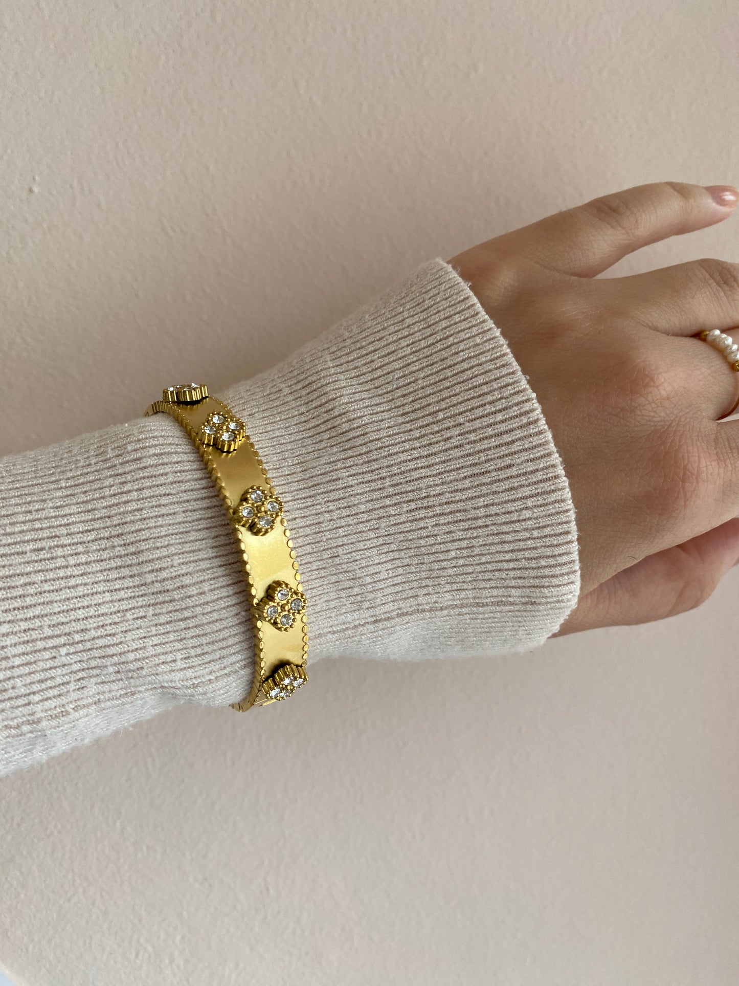 LuckyLeaf Shine- Armband